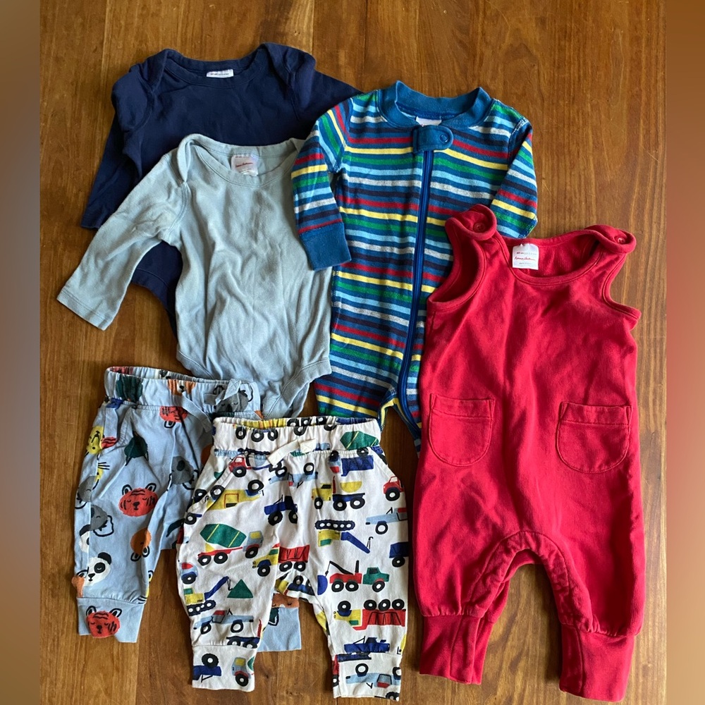 Hanna Andersson baby bundle, 3-6 months